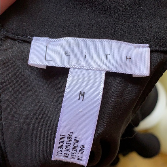 Leith Ruffle Front Jumpsuit-Black - Picture 7 of 8